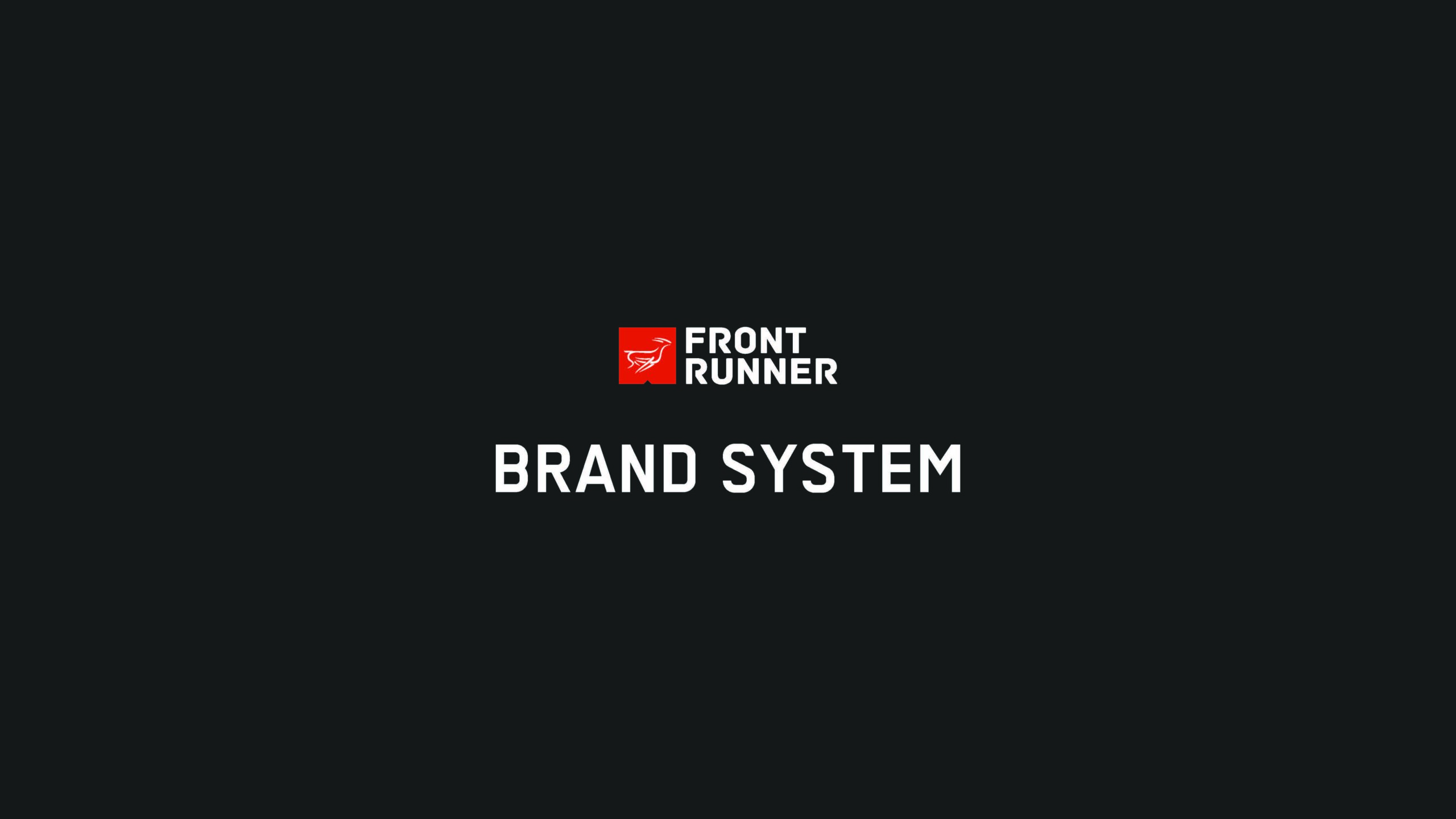 Front Runner Brand Guidelines